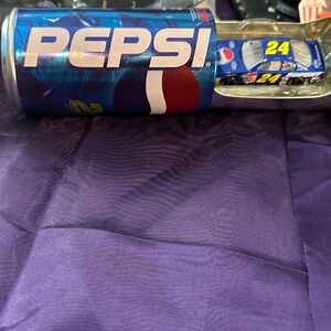 Jeff Gorden pepsi Racing Can with Blue and Red Graphics